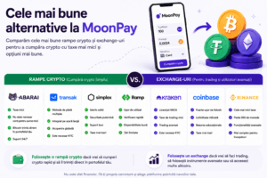 Cele mai bune alternative MoonPay