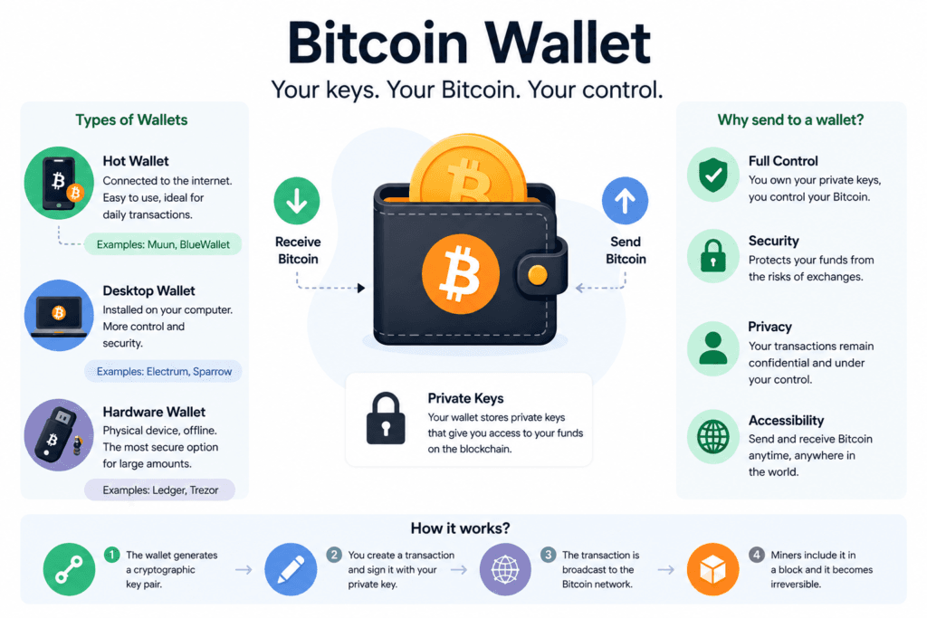 Bitcoin Wallet: What It Is, How It Works, and How to Create One