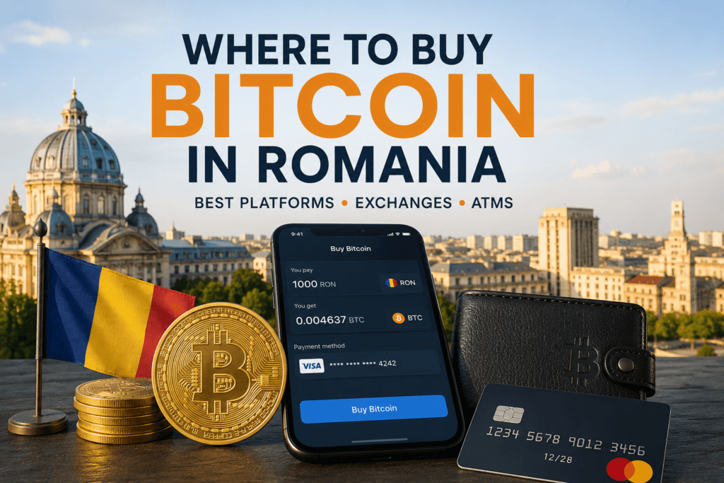 Where to buy bitcoin in Romaina 