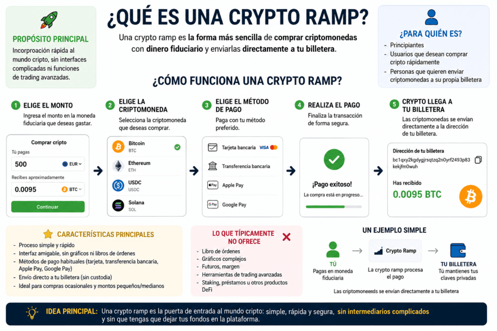 que es una crypto ramp ?