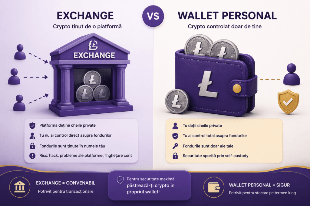 custodie fonduri exchange vs custodie fonduri personala