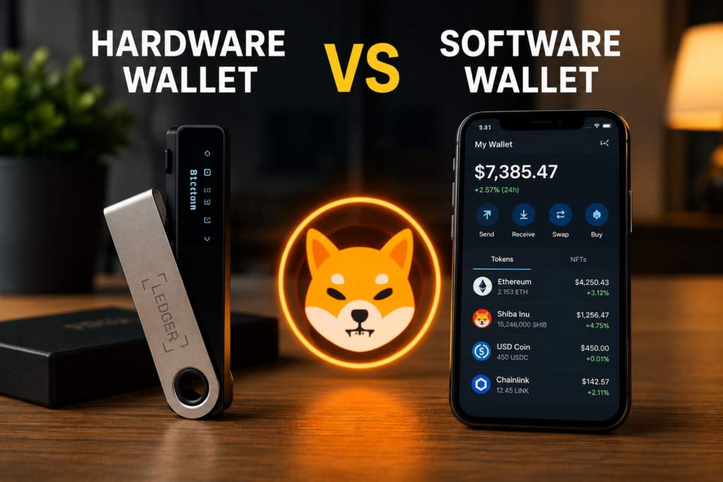 hardware wallet vs software wallet