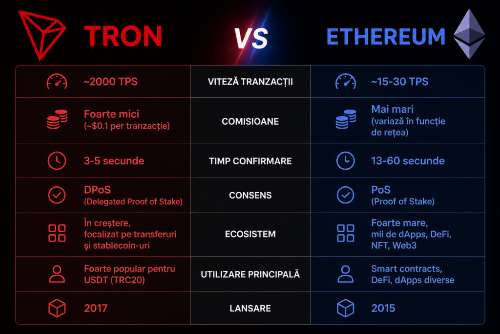 TRX vs ETH