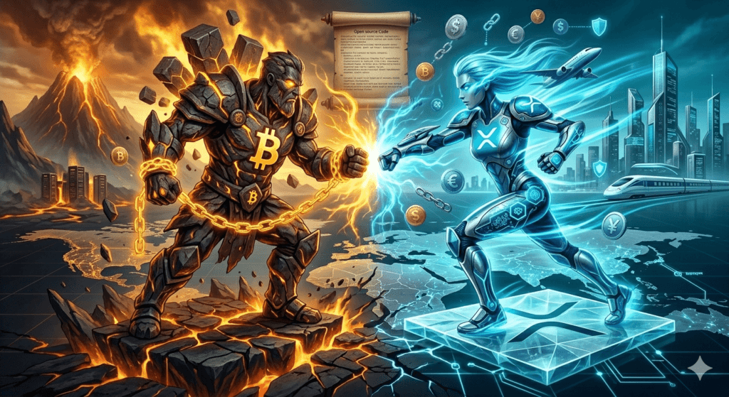 bitcoin vs xrp