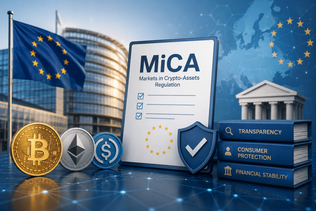 MiCA Regulation EU crypto framework explained
