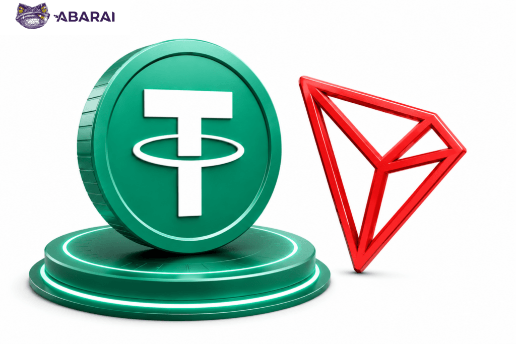 criptomoneda USDT functioneaza pe blockchain-ul TRON (TRX)