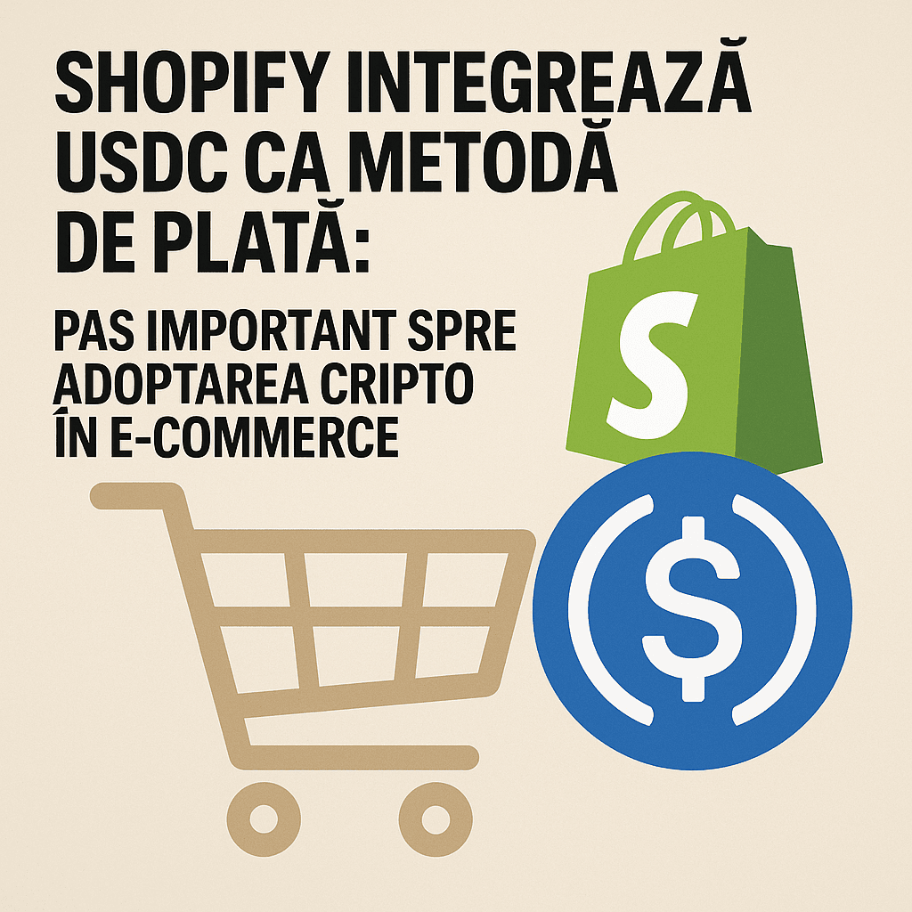 Shopify integra USDC como método de pago