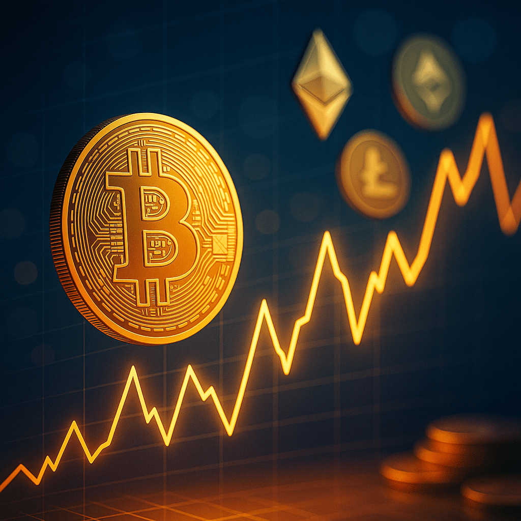 Fluctuaciones en el mercado de criptomonedas