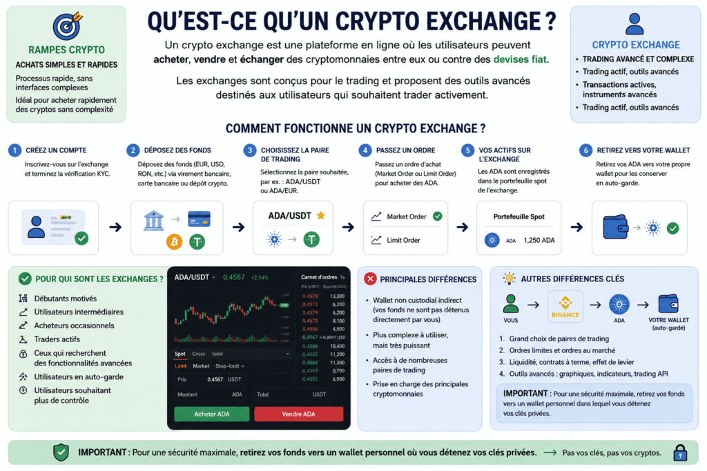 Qu'est-ce qu'un crypto exchange?